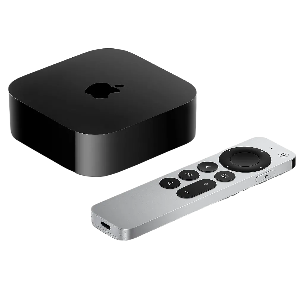 Thiết bị Apple TV 4K thế hệ 3, một ví dụ về hộp giải trí chuyên dụng hiện đại.