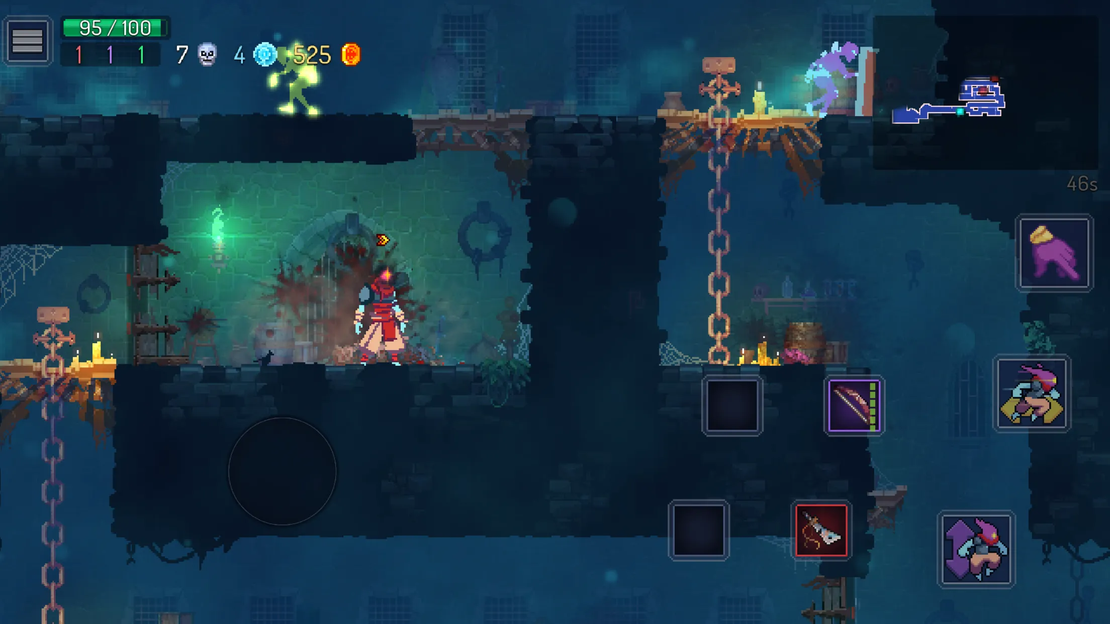 Trải nghiệm game hành động roguelike Dead Cells trên Netflix Games, một tựa game được đánh giá cao trên nhiều nền tảng.