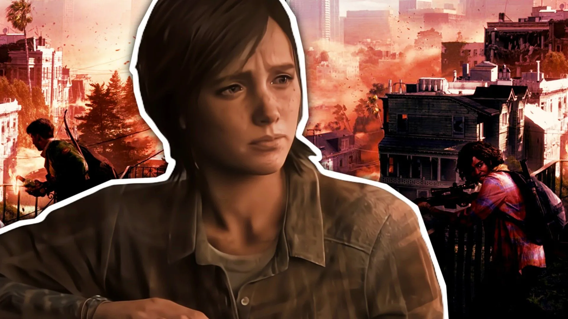 Nhân vật Ellie trong The Last of Us với hình ảnh phác thảo từ dự án The Last of Us Factions đã bị hủy