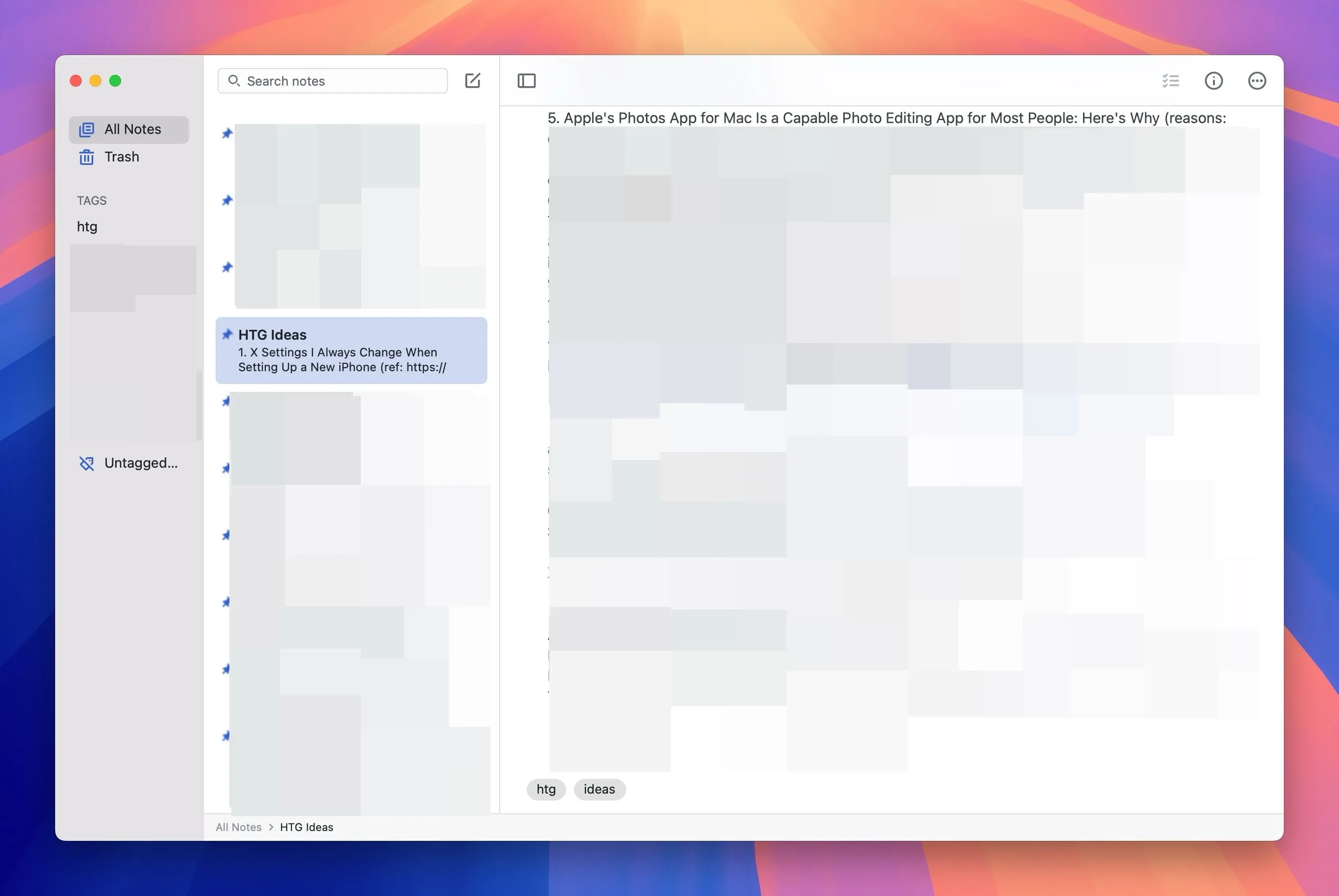 Sử dụng tính năng gắn thẻ (tags) để phân loại và tổ chức ghi chú hiệu quả trong Simplenote.