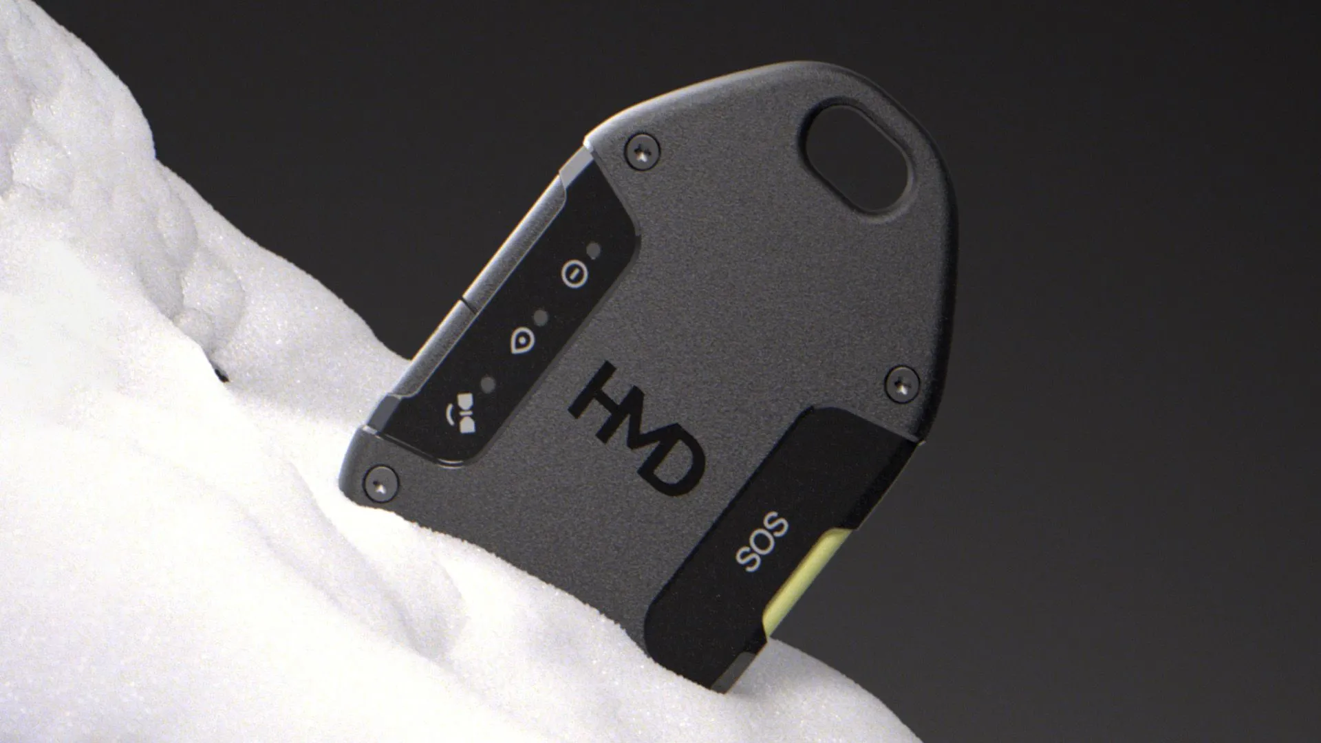 Thiết bị HMD OffGrid hỗ trợ nhắn tin vệ tinh, cung cấp kết nối khẩn cấp cho điện thoại ở vùng khó khăn