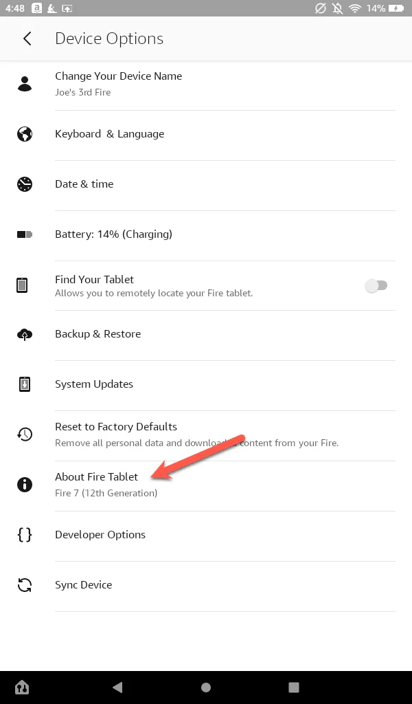 Thông báo 'You are now a developer!' xuất hiện sau khi kích hoạt thành công Tùy chọn nhà phát triển trên Fire Tablet.