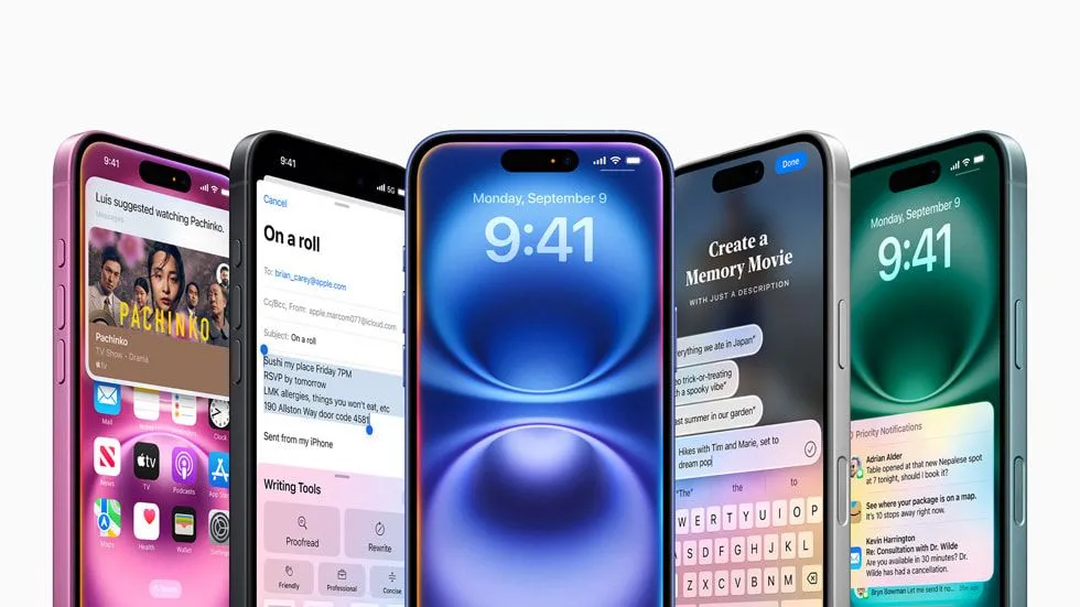 Các tính năng của Apple Intelligence được giới thiệu trên dòng iPhone 16.