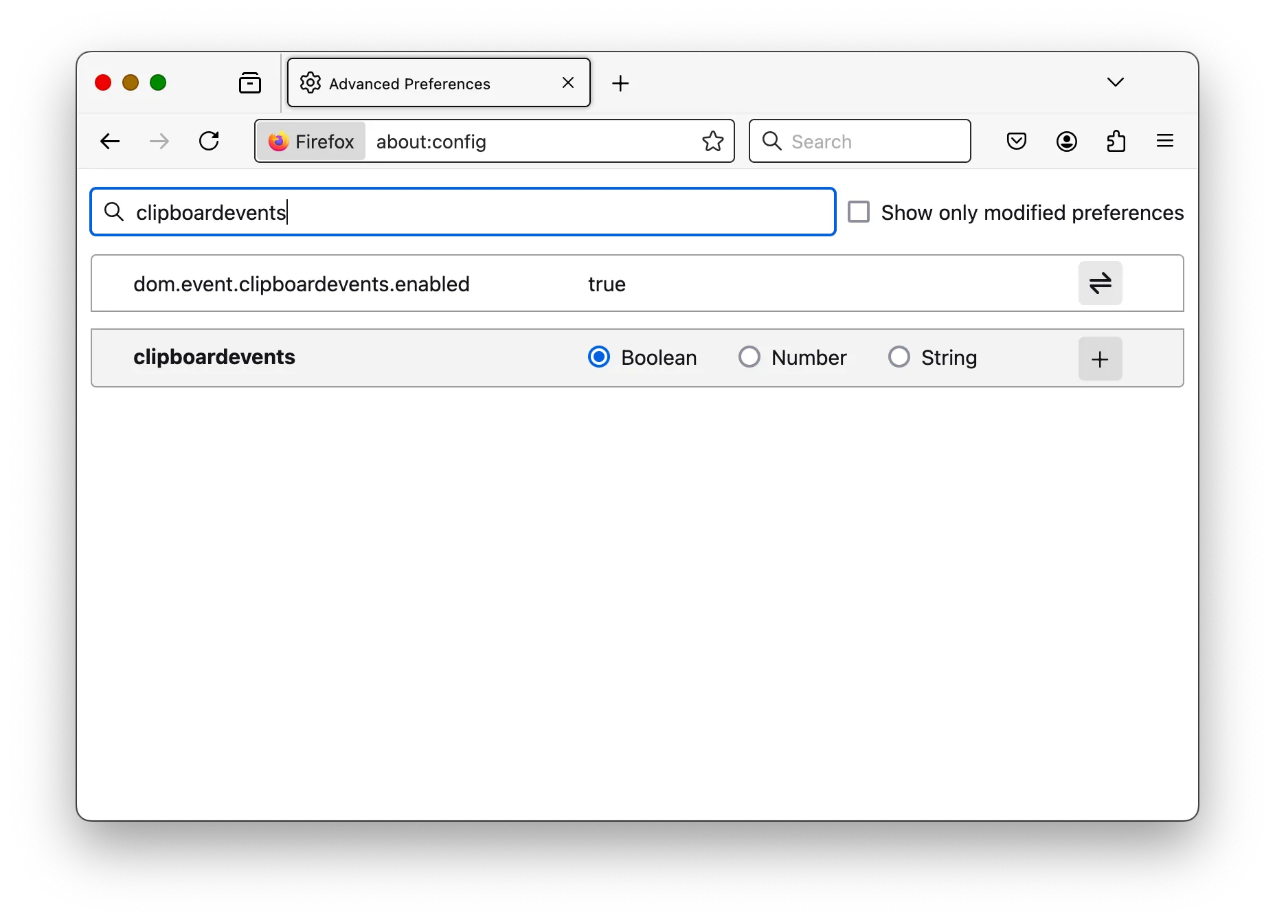 Cách chỉnh sửa giá trị tùy chọn trong giao diện about:config của Firefox