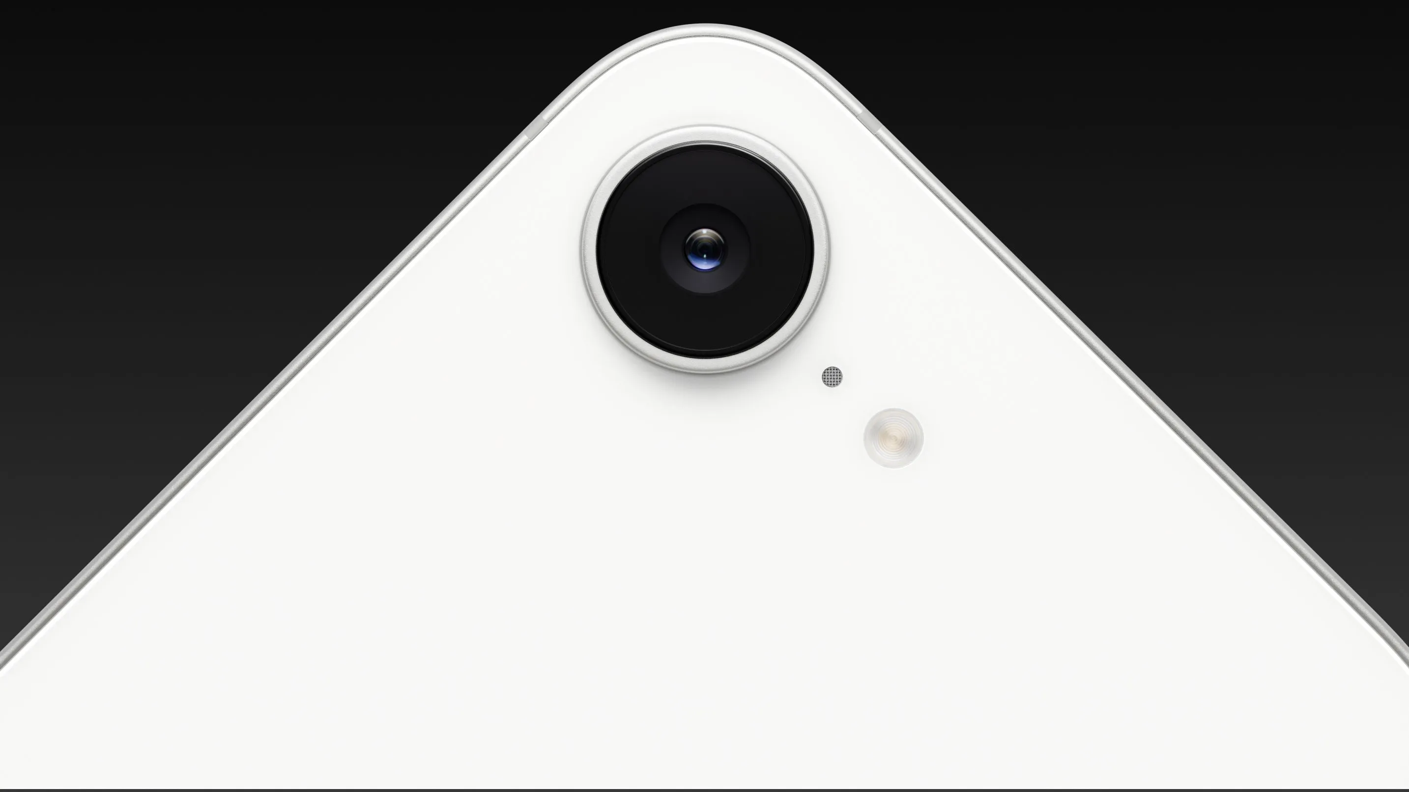 Cận cảnh camera sau của iPhone 16e