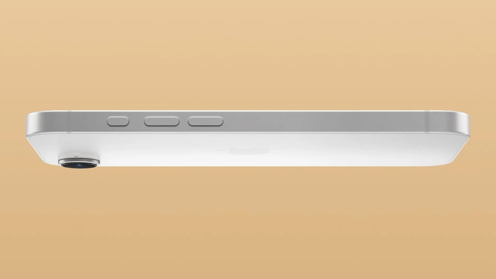 Cận cảnh mặt sau của iPhone 16e với camera đơn