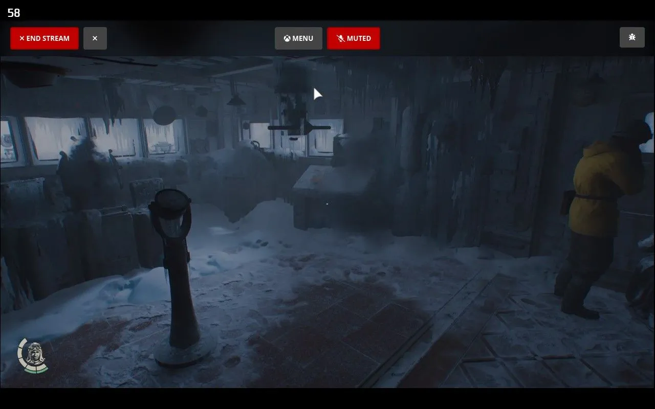 Giao diện overlay của Greenlight trong game Indiana Jones.