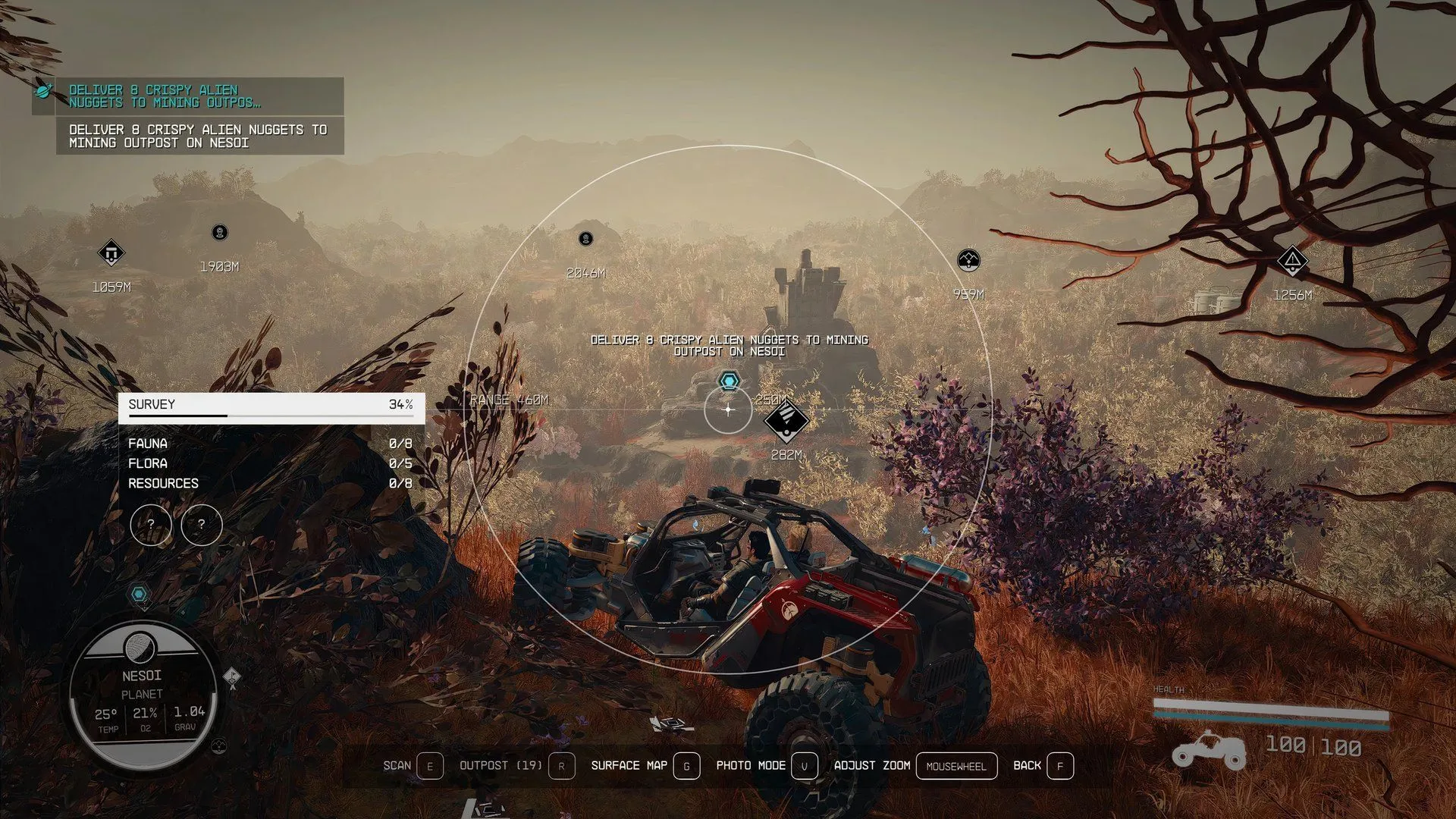 Hình ảnh không gian rộng lớn trong game Starfield, minh họa nơi các nhiệm vụ của mod Dark Universe: Overtime diễn ra.