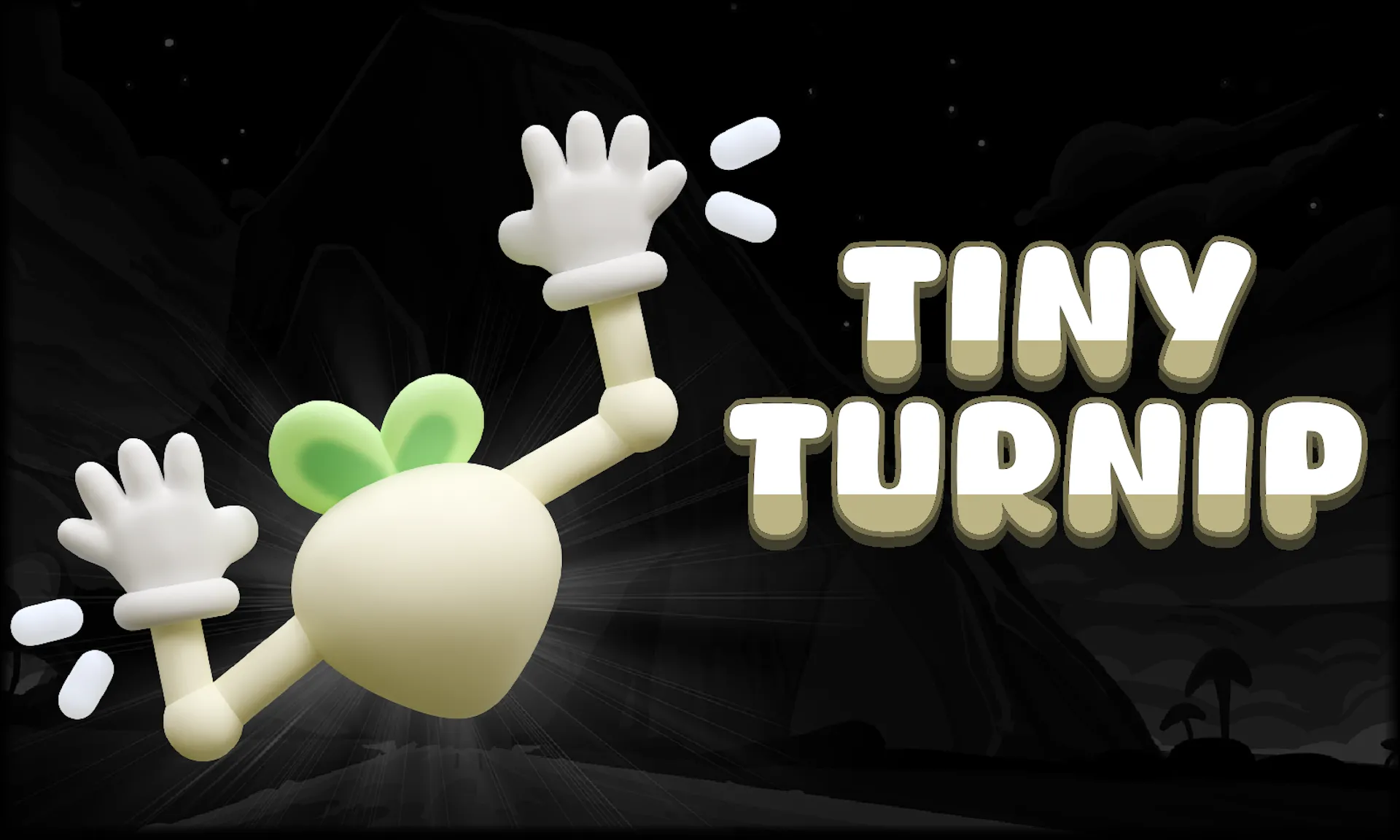 Hình ảnh nghệ thuật chính của Tiny Turnip cho Playdate Season 2