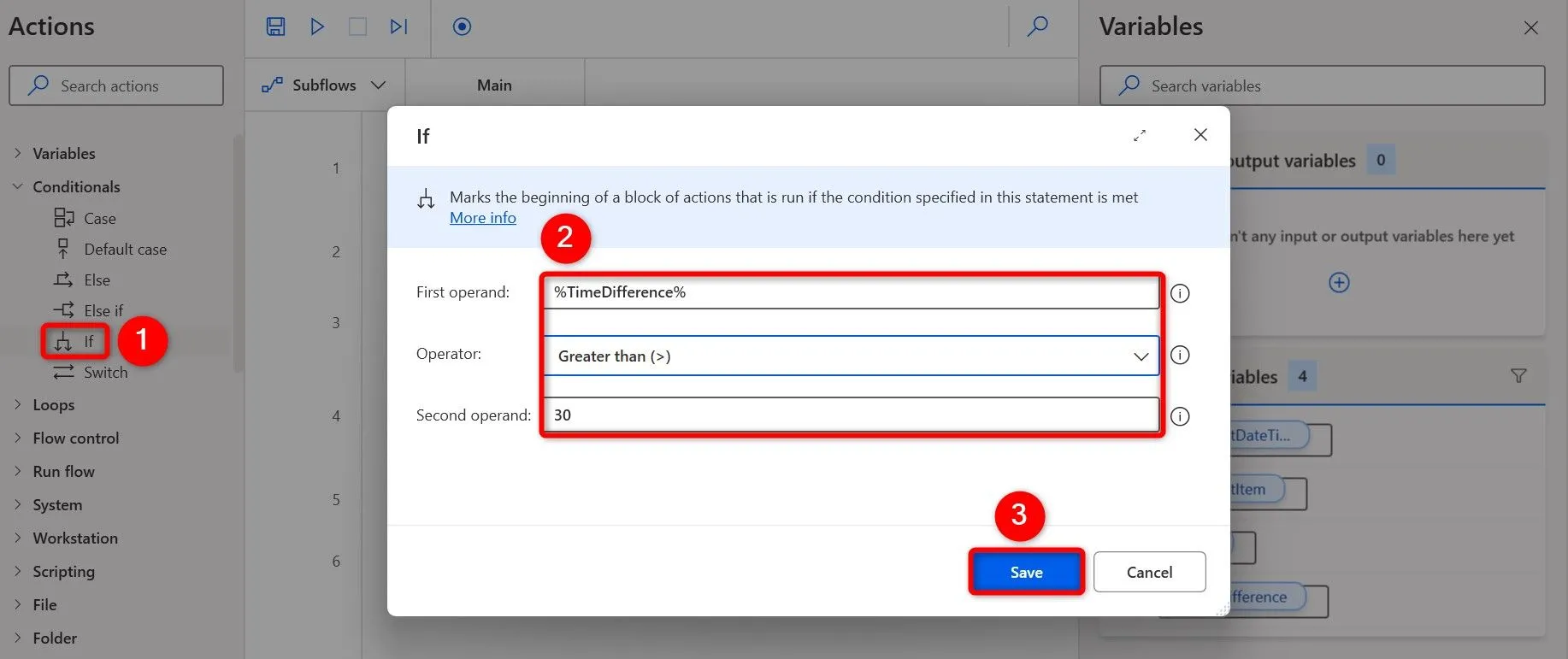 Kiểm tra xem các tệp tin đã cũ hơn một số ngày nhất định hay chưa trong Power Automate