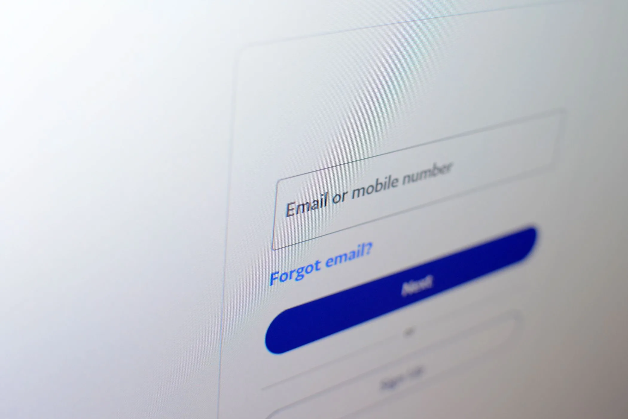 Màn hình đăng nhập của một trang web với ô nhập tên người dùng và mật khẩu