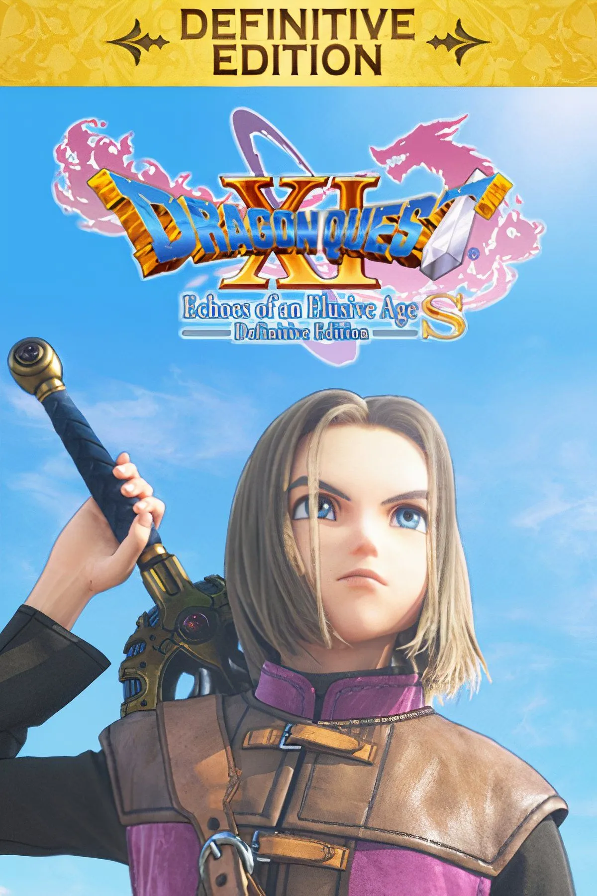 Nhân vật chính của Dragon Quest XI S: Echoes of an Elusive Age trên Nintendo Switch, khám phá thế giới rộng lớn