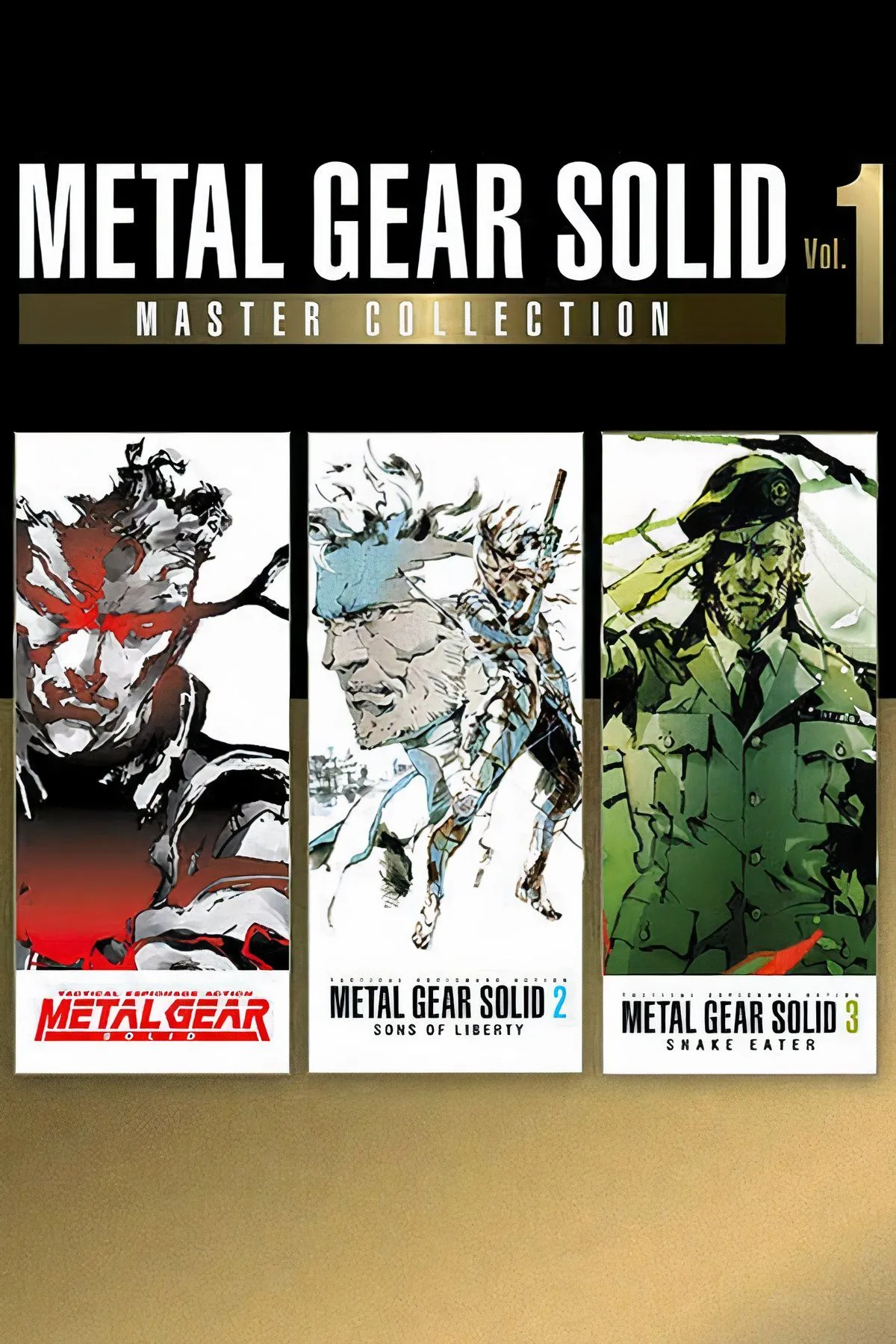 Solid Snake ẩn nấp trong hộp các tông, bối cảnh hành động lén lút của Metal Gear Solid