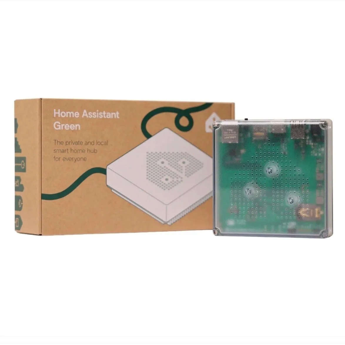 Thiết bị Home Assistant Green, giải pháp máy chủ nhà thông minh plug-and-play.